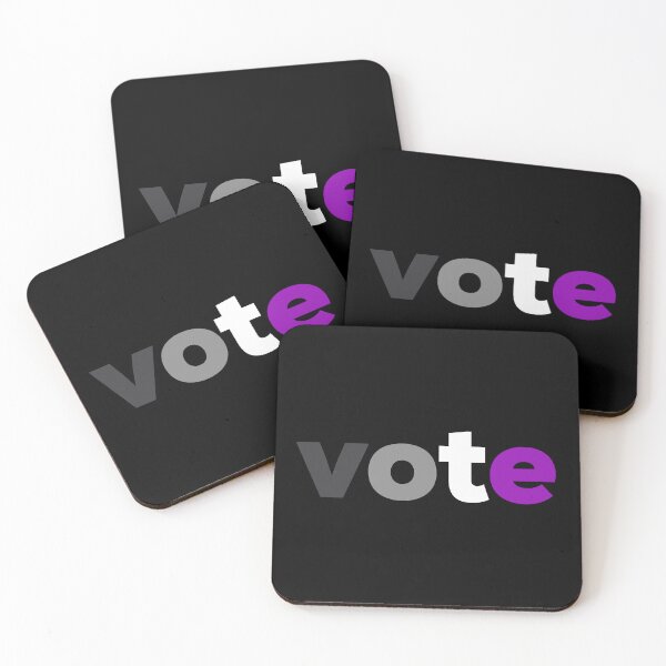 Item preview, Go Vote Ace. Asexual Pride designed and sold by Subtle Pride Shop.