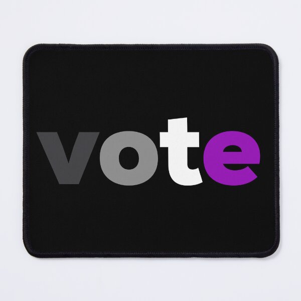 Item preview, Go Vote Ace. Asexual Pride designed and sold by Subtle Pride Shop.