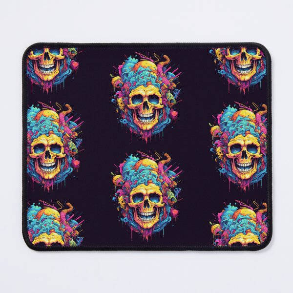 Item preview, Colorful Skull designed and sold by nifty-gifty-inc.