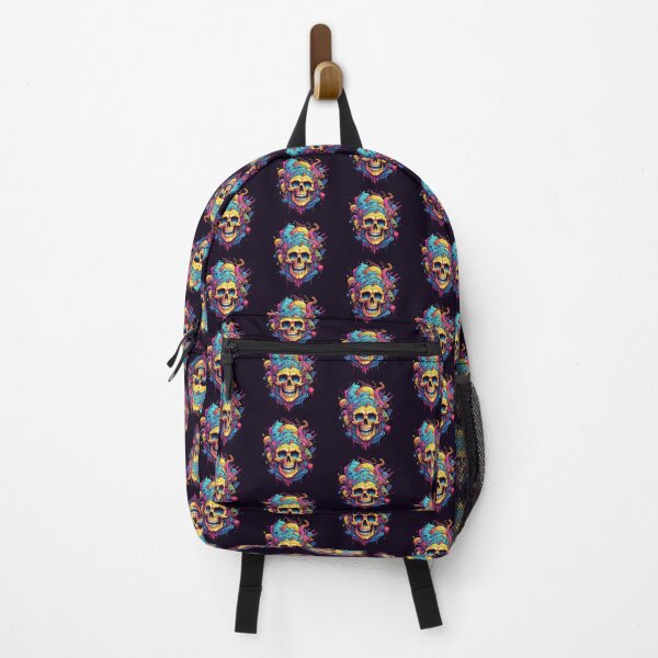 Item preview, Colorful Skull designed and sold by nifty-gifty-inc.