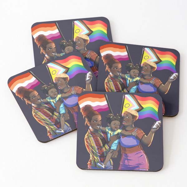 Item preview, Black lesbians - Family  designed and sold by Reine-Dibussi.