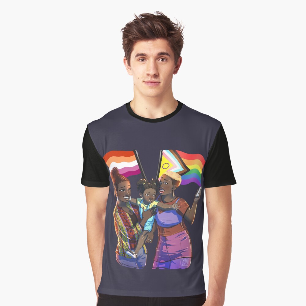 Aperçu de l'œuvre T-shirt graphique créée et vendue par Reine-Dibussi.
