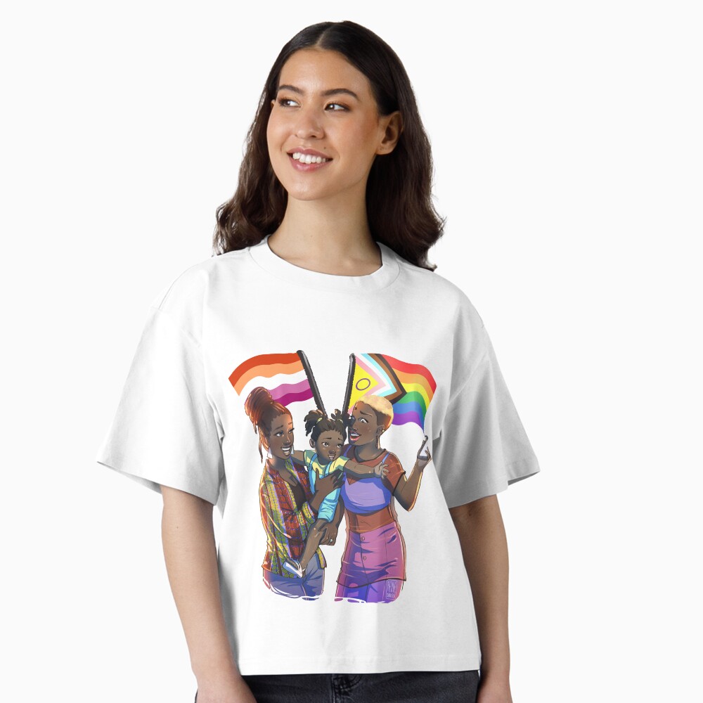 Aperçu de l'œuvre T-shirt boxy créée et vendue par Reine-Dibussi.