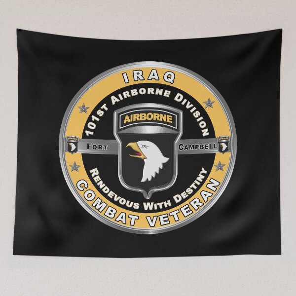 Item preview, 101st Airborne Division “IRAQ Combat Veteran”  designed and sold by SoldierAlways.