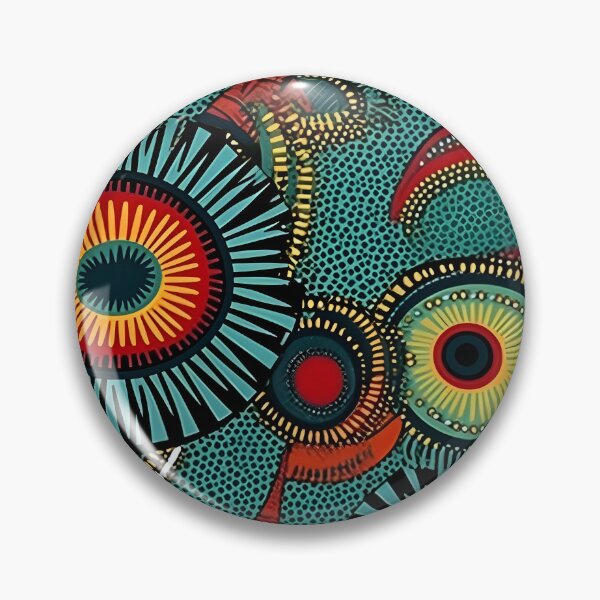 Item preview, Colorful Ankara pattern, African Ankara pattern,  designed and sold by JD72shirtshop.