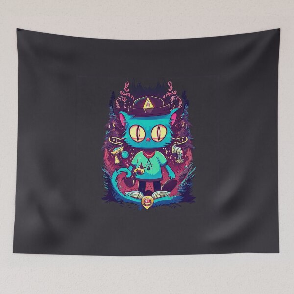 Item preview, The Mysterious Cat: Portal to the Unknown designed and sold by andypoquis.
