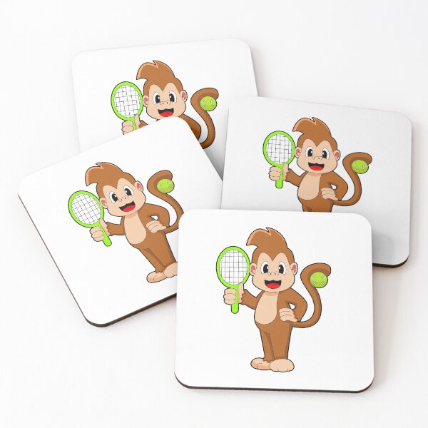 Item preview, Monkey Tennis Tennis racket designed and sold by Snabdesign84.