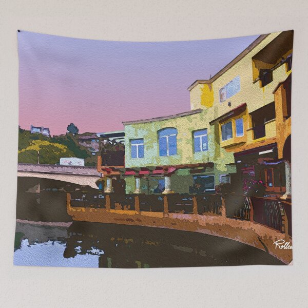 Item preview, CAPITOLA RESTAURANTS designed and sold by ArtbyRolleen.