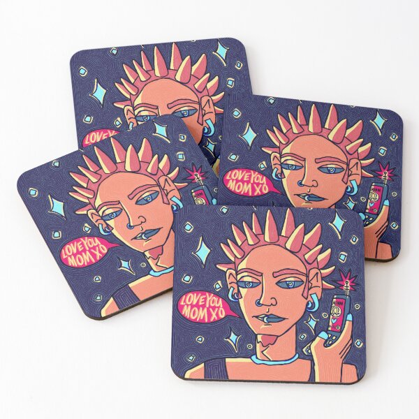 Item preview, Grunge-Style Portrait designed and sold by morgenhouck.