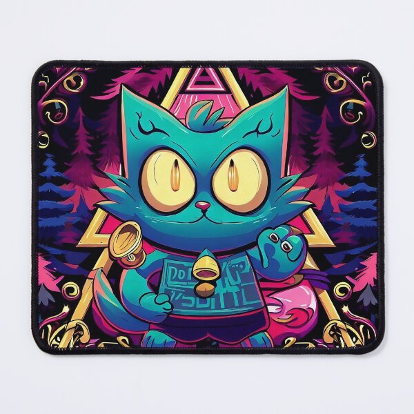 Item preview, The Mysterious Cat: Portal to the Unknown designed and sold by andypoquis.