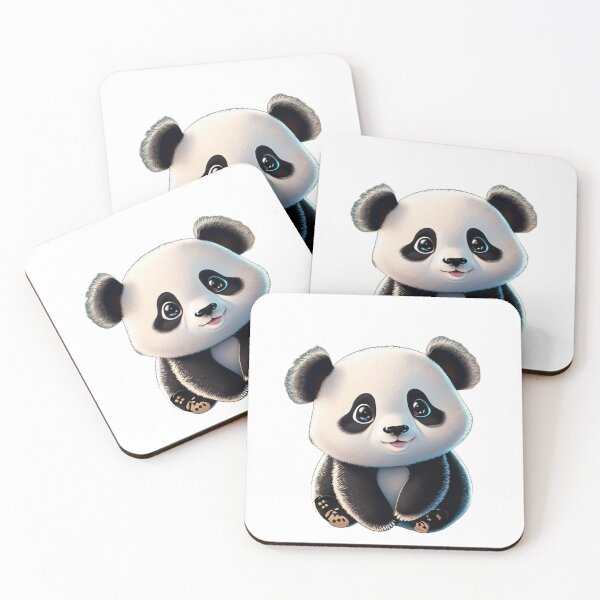 Item preview, Cute baby panda smiling designed and sold by FCEalin.