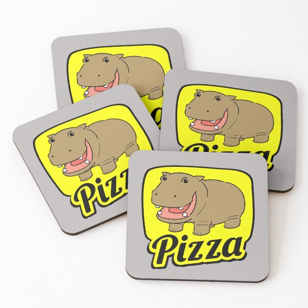 Item preview, Hippo Pizza designed and sold by AMERICANCHEEZ.