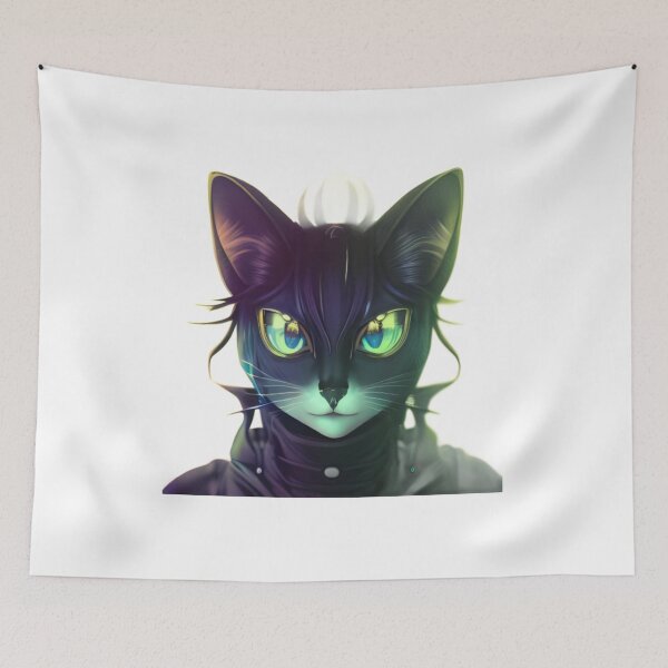 Item preview, Masked Cat A2 designed and sold by WalaceCamargo.