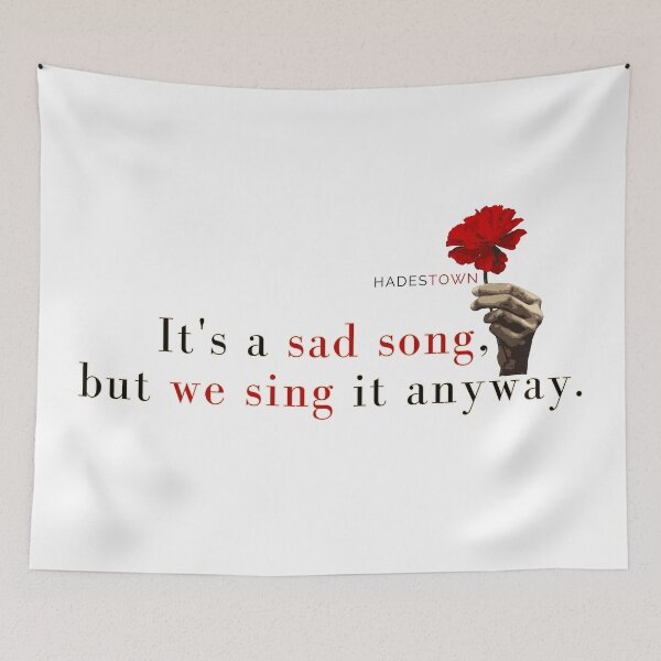 Item preview, hadestown sad song designed and sold by Backstage by Leyzel.