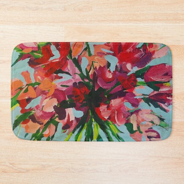 Artikelvorschau, Abstraktes modernes Blumenmuster aus Acryl entworfen und verkauft von WildLande.