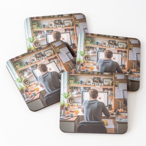 Item preview, Work From Home Virtual Office designed and sold by TheBrainArt.