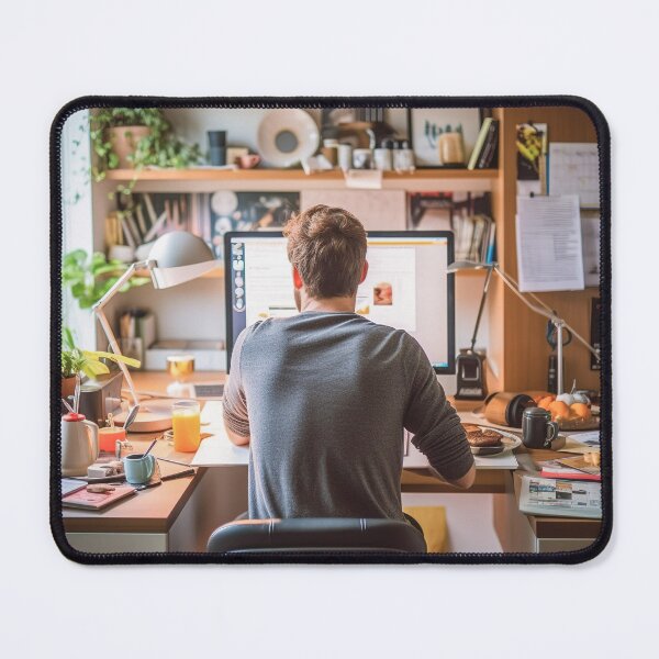 Item preview, Work From Home Virtual Office designed and sold by TheBrainArt.