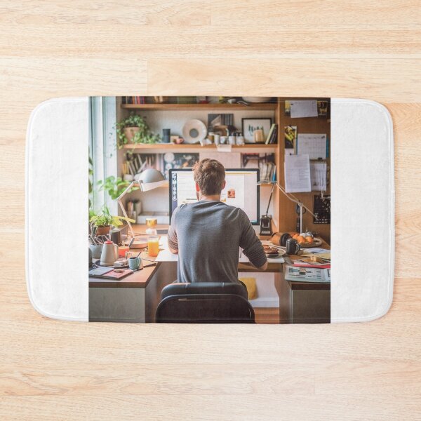 Item preview, Work From Home Virtual Office designed and sold by TheBrainArt.