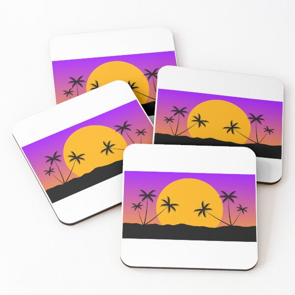 Item preview, Sunset and Palms designed and sold by Impulsshop.