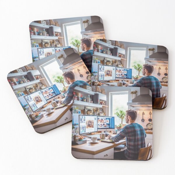 Item preview, Work From Home Virtual Office designed and sold by TheBrainArt.