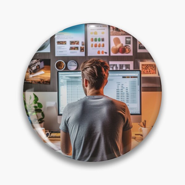Item preview, Work From Home Virtual Office designed and sold by TheBrainArt.