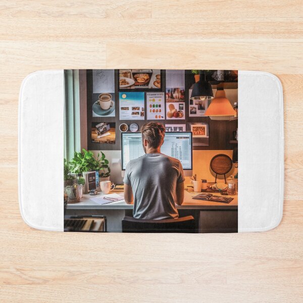 Item preview, Work From Home Virtual Office designed and sold by TheBrainArt.