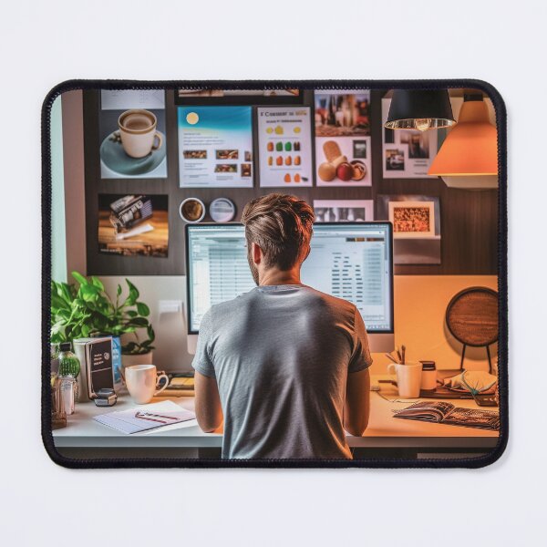 Item preview, Work From Home Virtual Office designed and sold by TheBrainArt.