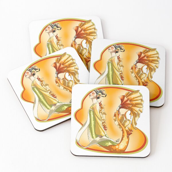 Item preview, Tang dynasty mermaid designed and sold by aziliart.