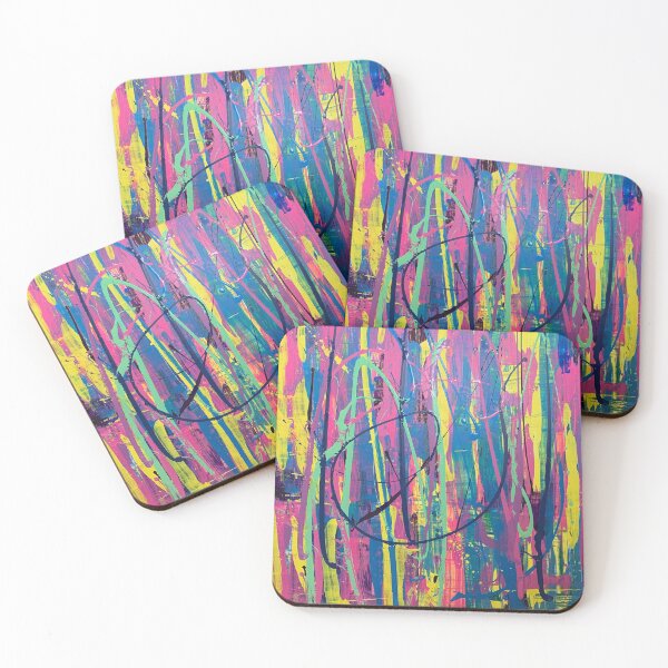 Item preview, "Sunday Morning" Splatter, Drip abstract art  designed and sold by IICents.