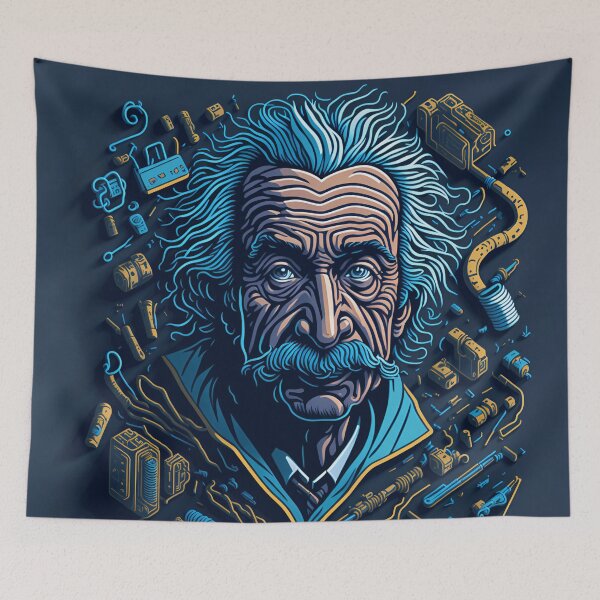 Item preview, Einstein Unleashed! designed and sold by MeowtifullyCute.