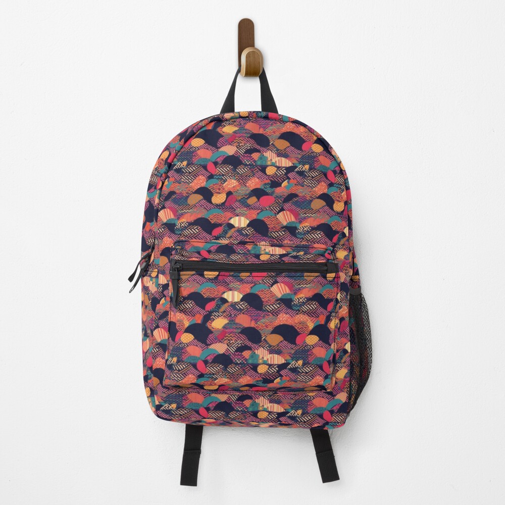 Vista previa del artículo con la obra «Mochila», diseñado y vendido por PixelPatchwork.