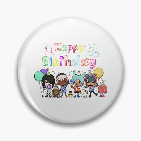 Item preview, toca boca birthday Classic  designed and sold by jenkinsmrnd.