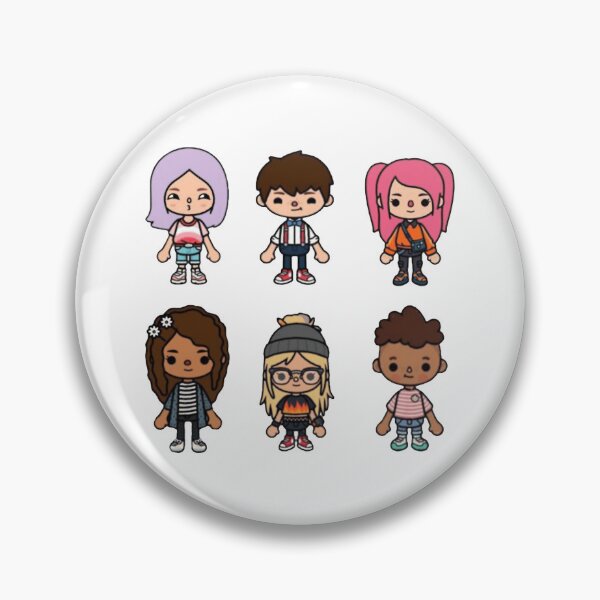 Item preview, Toca Boca Girls designed and sold by jenkinsmrnd.