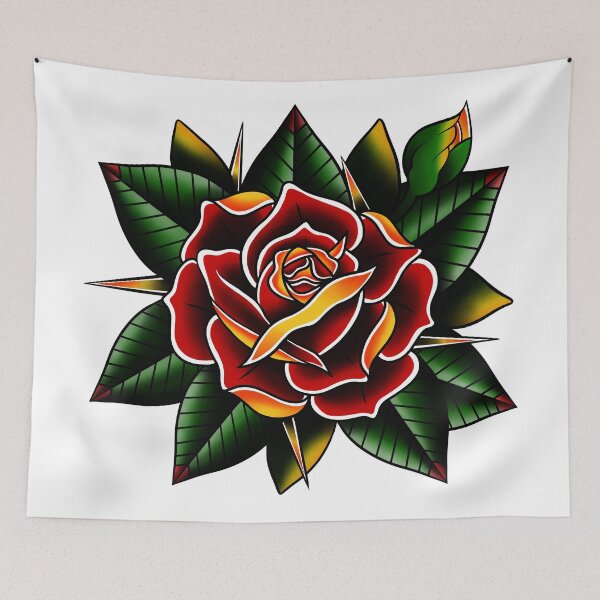 Item preview, Original traditional rose designed and sold by Nowherefast.