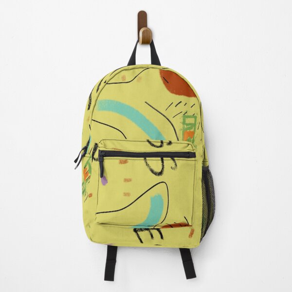 Item preview, Happiness stain yellow abstract cute funny pattern designed and sold by Yana Mustafina | Boho Soulful Designs.
