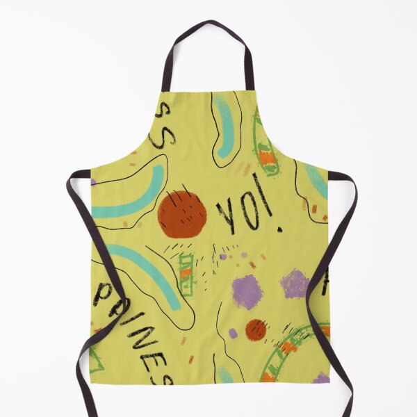 Item preview, Happiness stain yellow abstract cute funny pattern designed and sold by Yana Mustafina | Boho Soulful Designs.