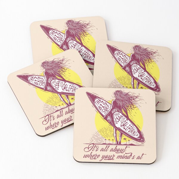 Item preview, Inspirational Quote / Surf Club designed and sold by Yuzik.