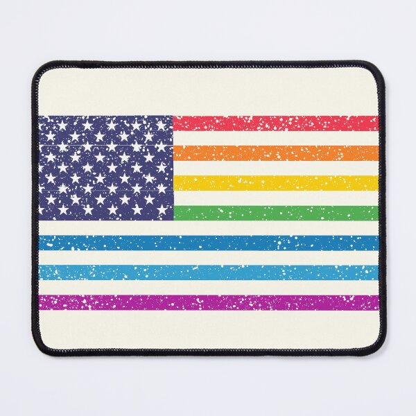 Item preview, USA Flag Pride LGBTQ designed and sold by FrescoDesign.