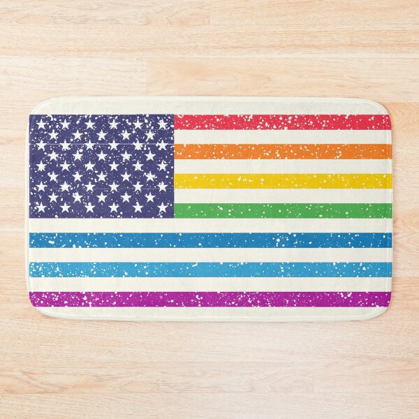 Item preview, USA Flag Pride LGBTQ designed and sold by FrescoDesign.