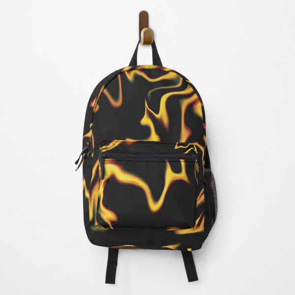 Item preview, Abstract Flame Design on Black Background designed and sold by Pevkay97.