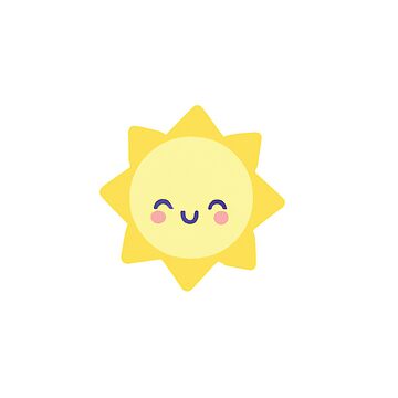 cute smiling sun 