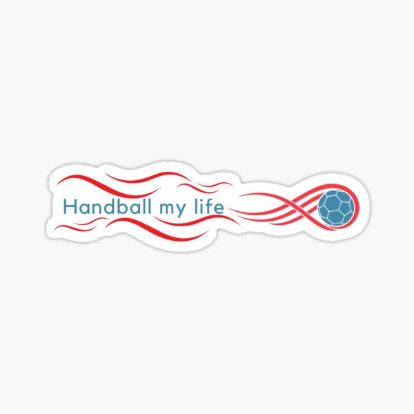 Item preview, Handball my life designed and sold by RafikStudio.