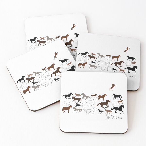 Item preview, Les Chevaux designed and sold by franklear.