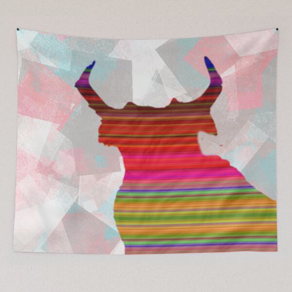 Item preview, Mexican Bull Decoupage Digital Art designed and sold by Artbytinavaughn.