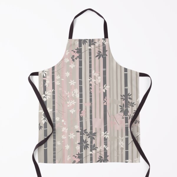 Item preview, Serene Bamboo Stalks And Leaves Minimalistic Japanese Pattern designed and sold by Wonder Of Light.