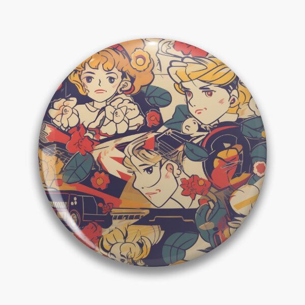 Item preview, Nostalgic Anime Vibes designed and sold by PixelPatchwork.