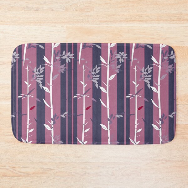 Item preview, Serene Bamboo Stalks And Leaves Minimalistic Japanese Pattern designed and sold by Wonder Of Light.