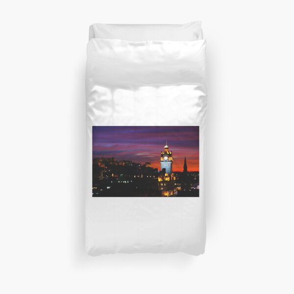 Edinburgh Evening Duvet Cover