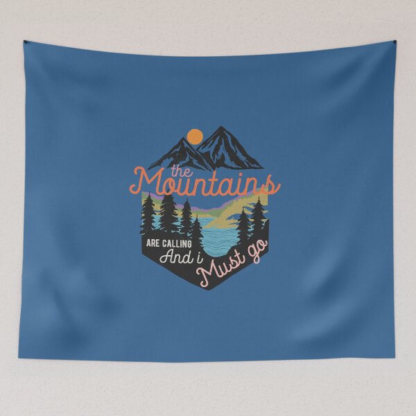 Item preview, Mountains Call (Happy Holidays) designed and sold by Hope London.
