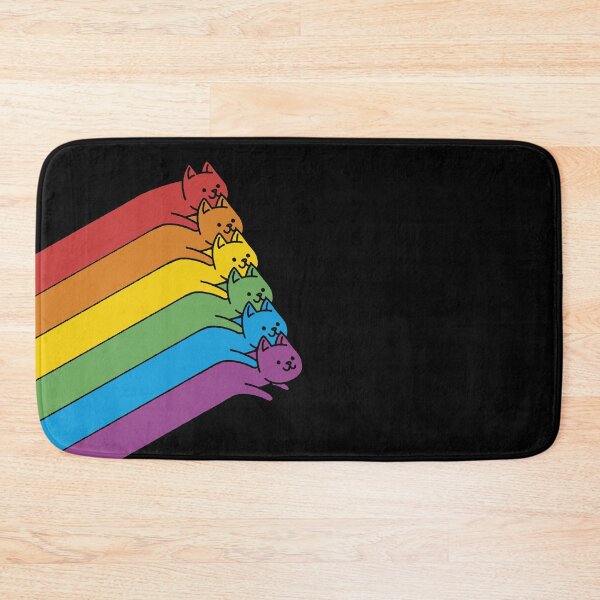 Item preview, Flying Rainbow Cats Lines by Tobe Fonseca designed and sold by Tobe Fonseca®.